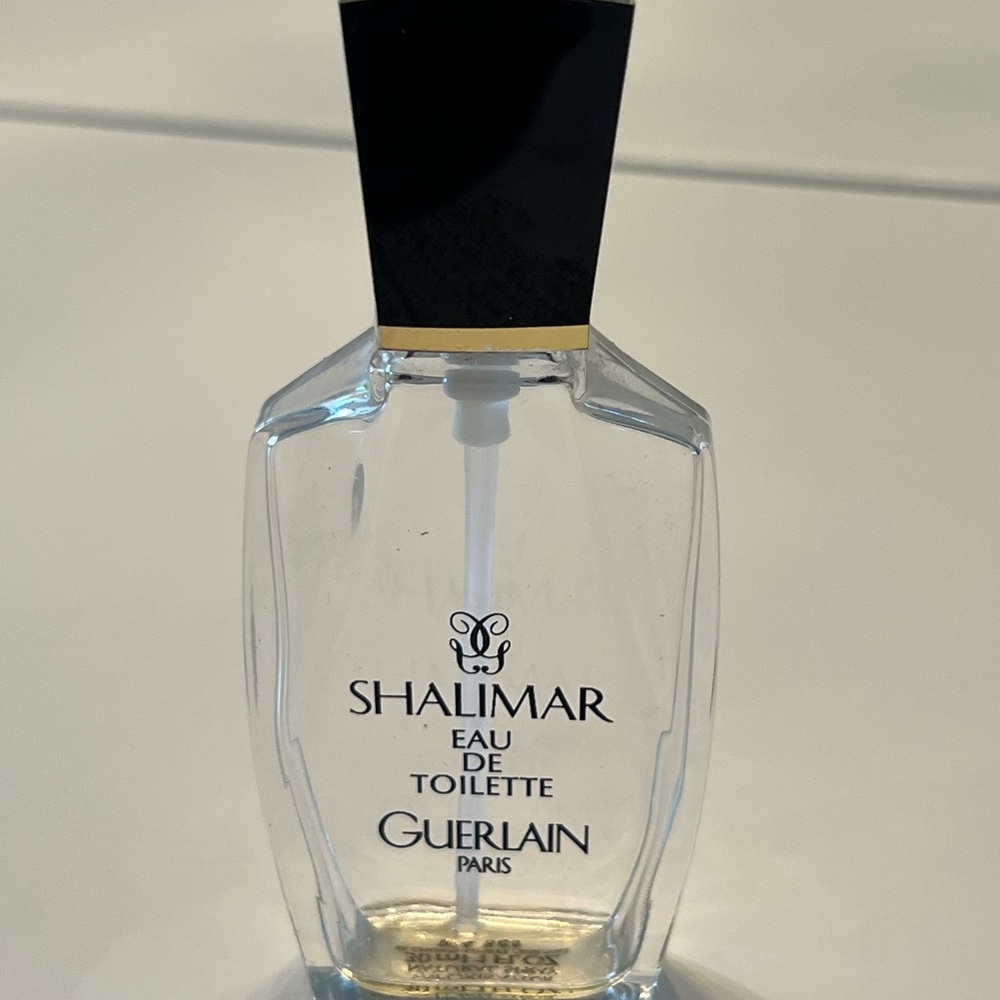 EMPTY Vintage Shalimar By Guerlain Eau de Toilette  1 Oz 30ml EMPTY Bottle